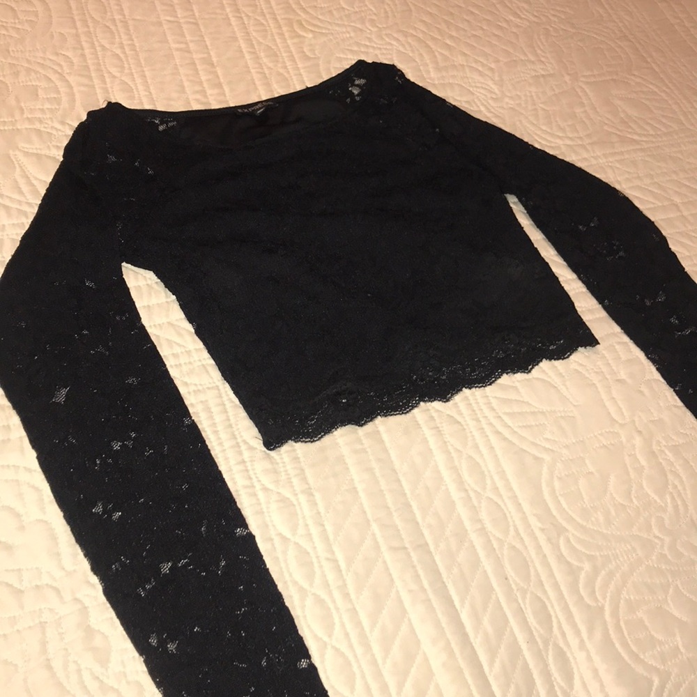 express lace crop